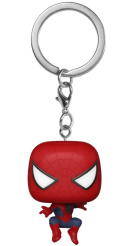 Брелок Funko Pocket POP Marvel Spider-Man: No Way Home - Friendly Neighborhood Spider-Man Leaping (67600)