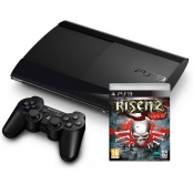 PlayStation 3 12 GB + игра Risen 2. Dark Waters (русская версия) (GameReplay) (В)