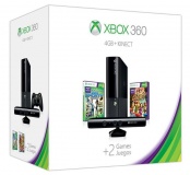 Microsoft Xbox 360 (4 Gb) + Kinect + Kinect Adventures. + Kinect Sports: Season 2