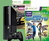 Xbox 360 250 Gb Kinect + Kinect Adventures + Kinect Sports 2 + Forza Horizon